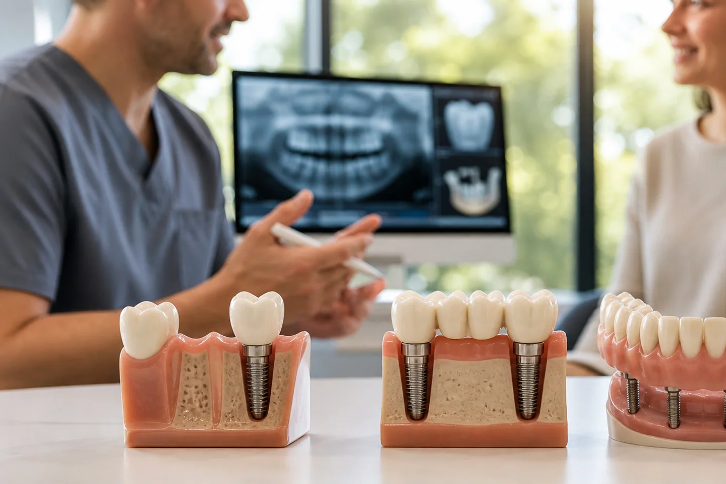 Dental implant treatment options