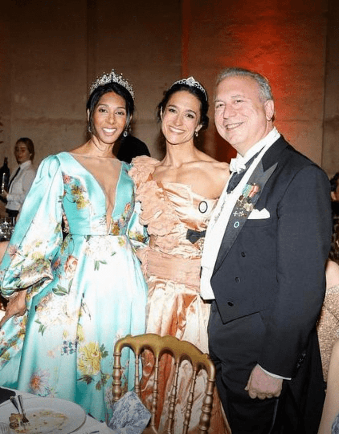 Dr. Sharda Harvey at the Royal Versailles Ball 2026